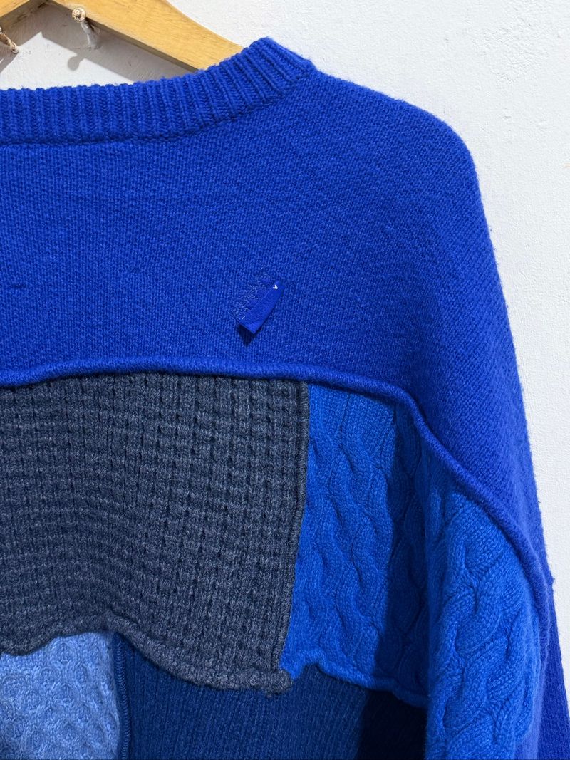 ZARA X ADERERROR PATCHWORK KNITWEAR BOXY, foto 9