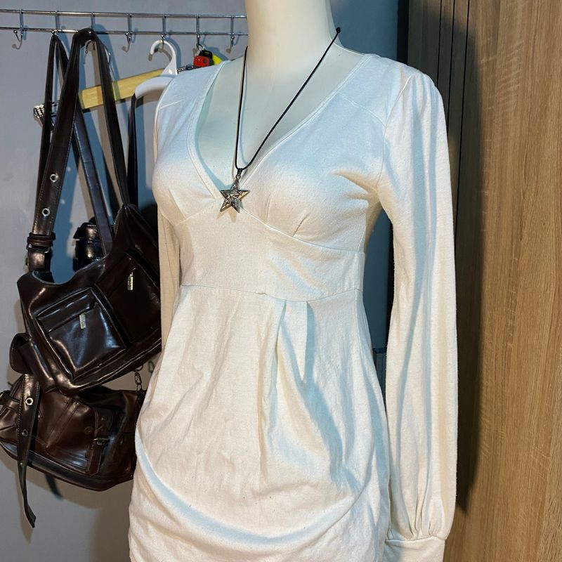 white mini dress, foto 2