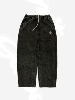 Y2K Skater Casual pants Pria black
