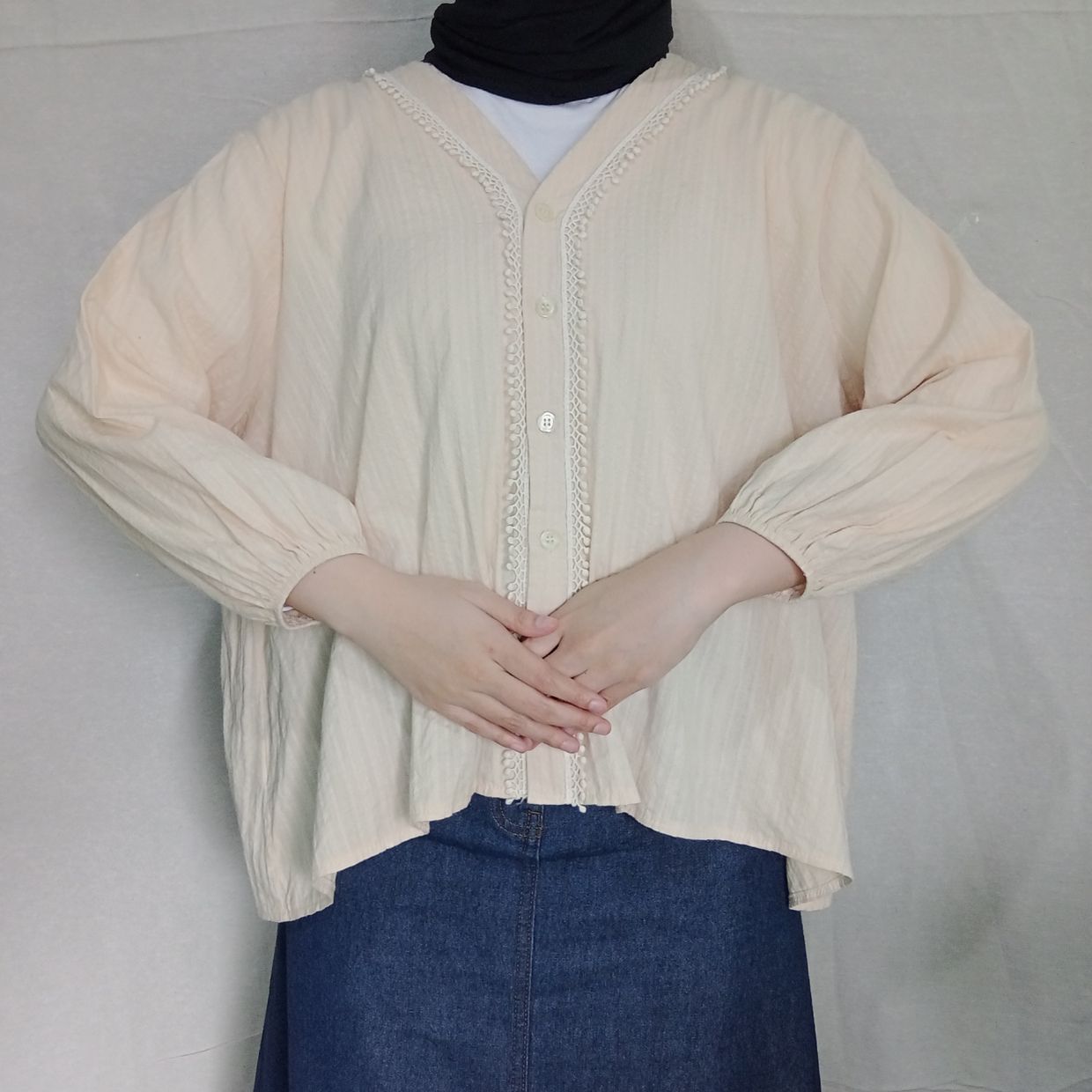 Material : Katun Panjang : 63cm