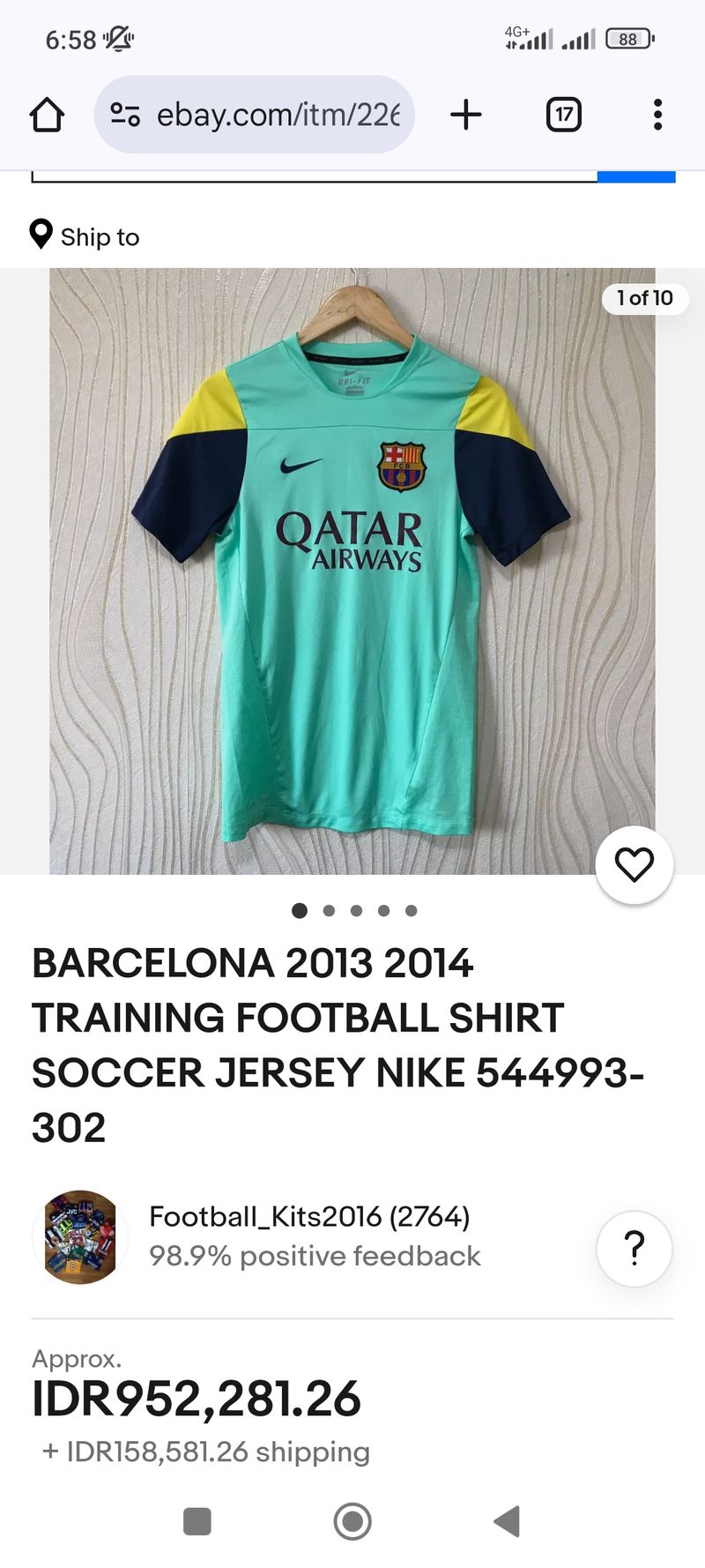 Nike Casual Jersey Pria multicolor, foto 8