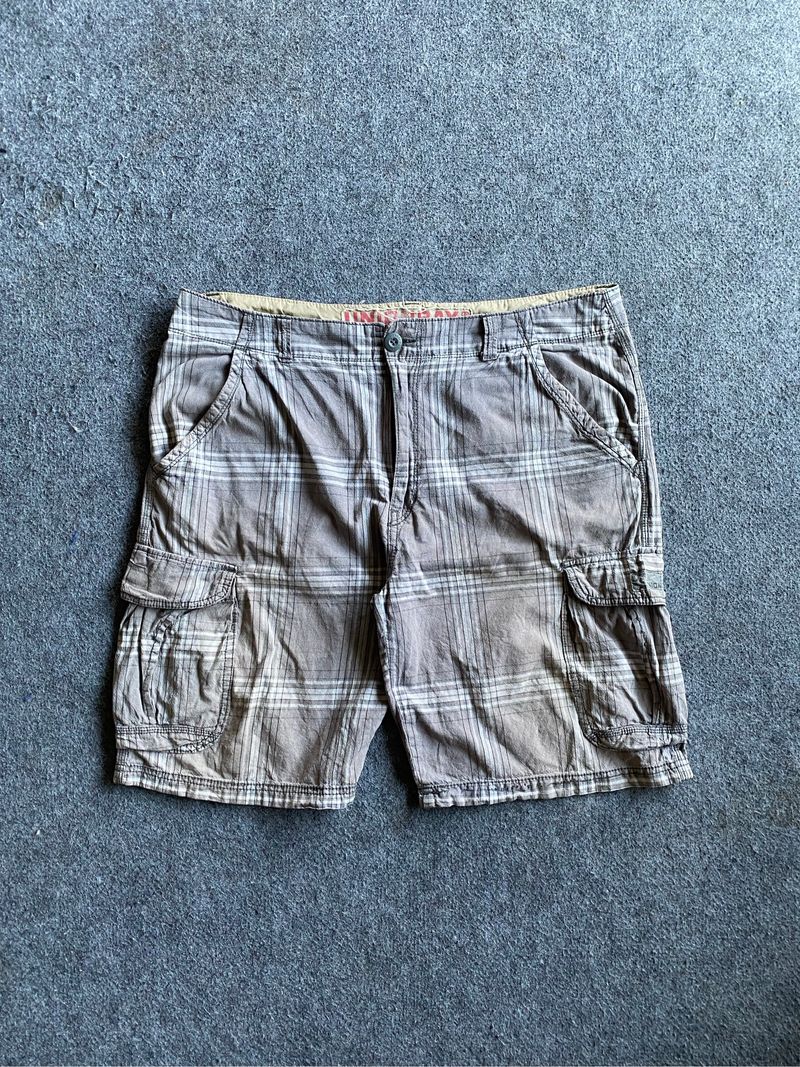 Jorts plaid cargo, foto 2