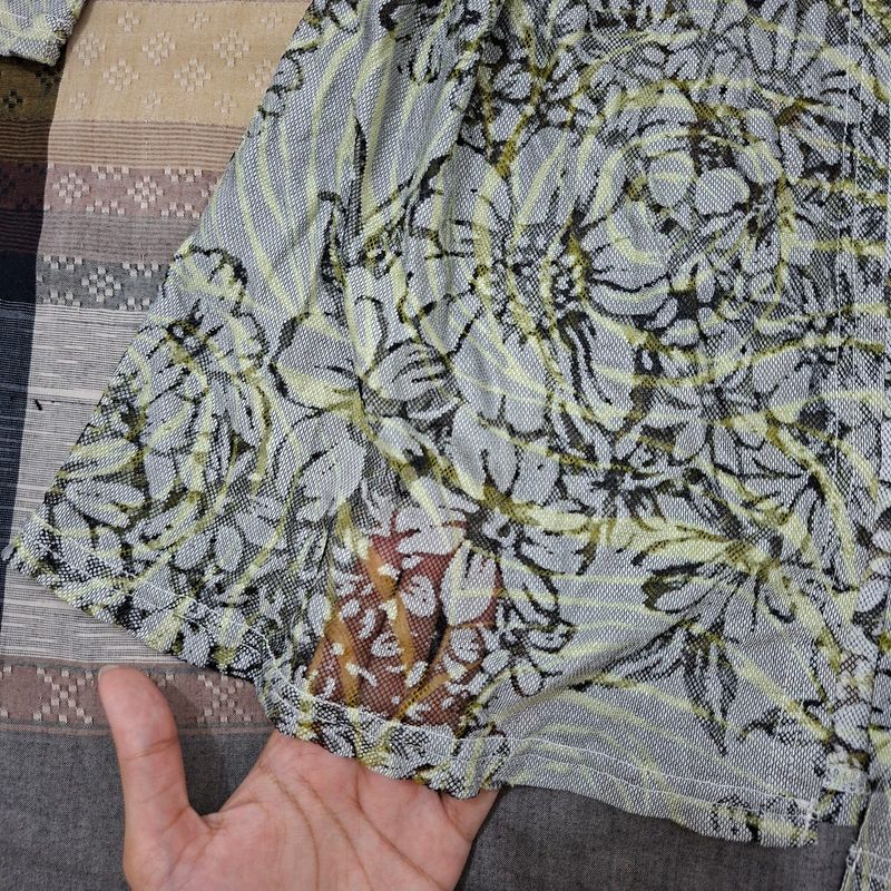 Outer transparan dress flower, foto 5