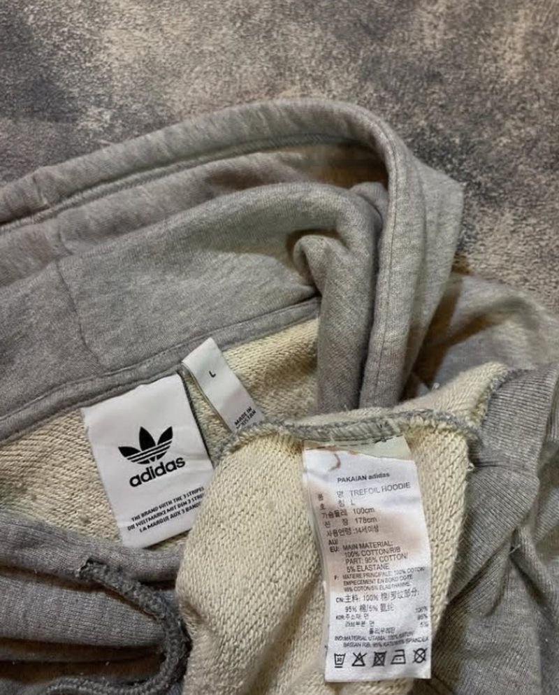 Hoodie Adidas trefoil, foto 4