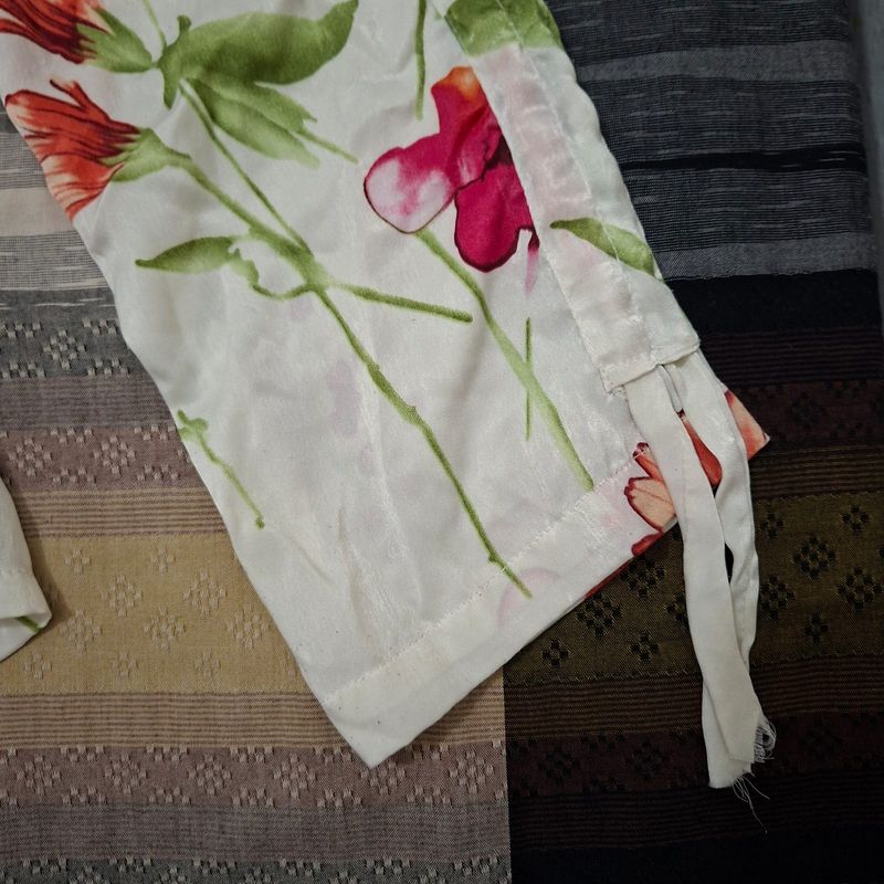 Blouse serut motif bunga, foto 3