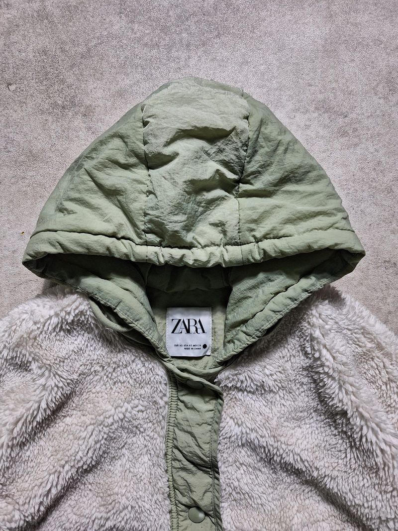 ZARA Padded Fleece Jacket, foto 4