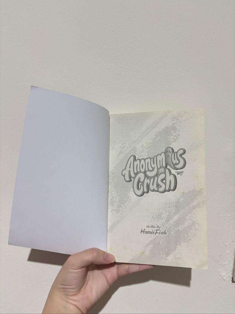 Novel Anonymous Crush, foto 6