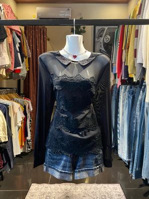 Unknown blouse shirt gothic style