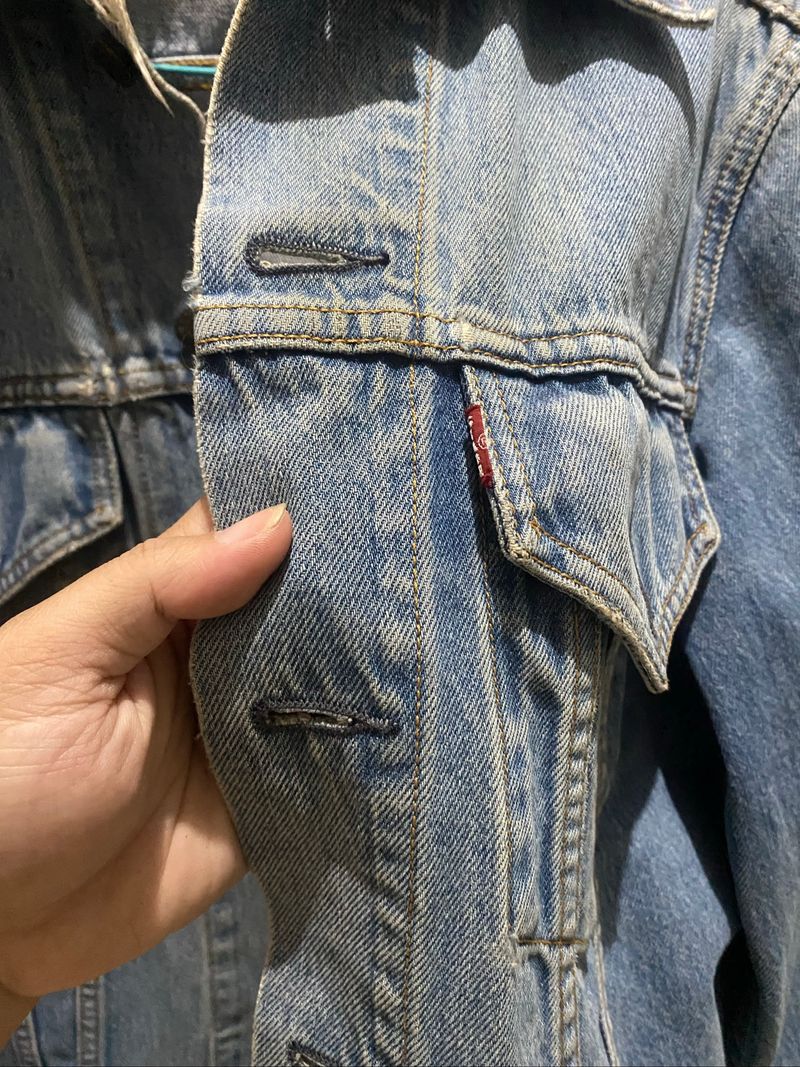 Levi’s Jacket Denim Fading Natural from 2007, foto 3