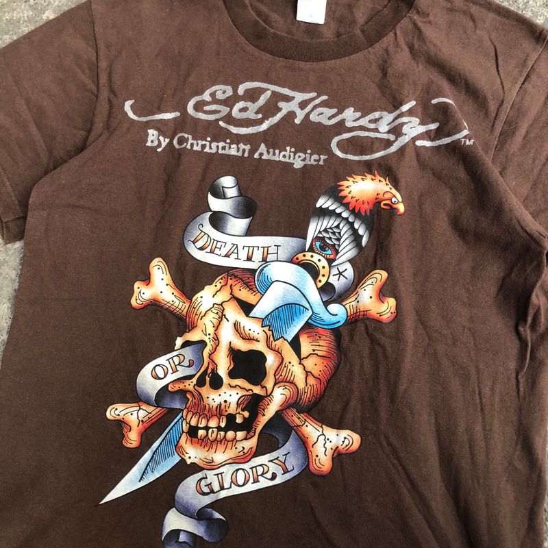VTG Y2K ED HARDY, foto 3