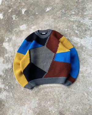 MELROSE COLORBLOCK KNIT SWEATER