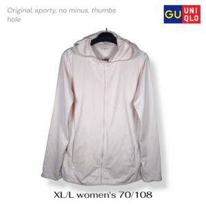 GU Jaket Dry-Ex Size XL Wanita Hoodie