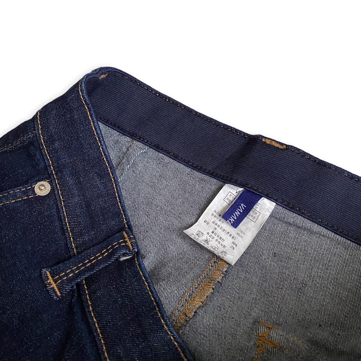 Y2K Casual Jeans Pria navy, foto 3