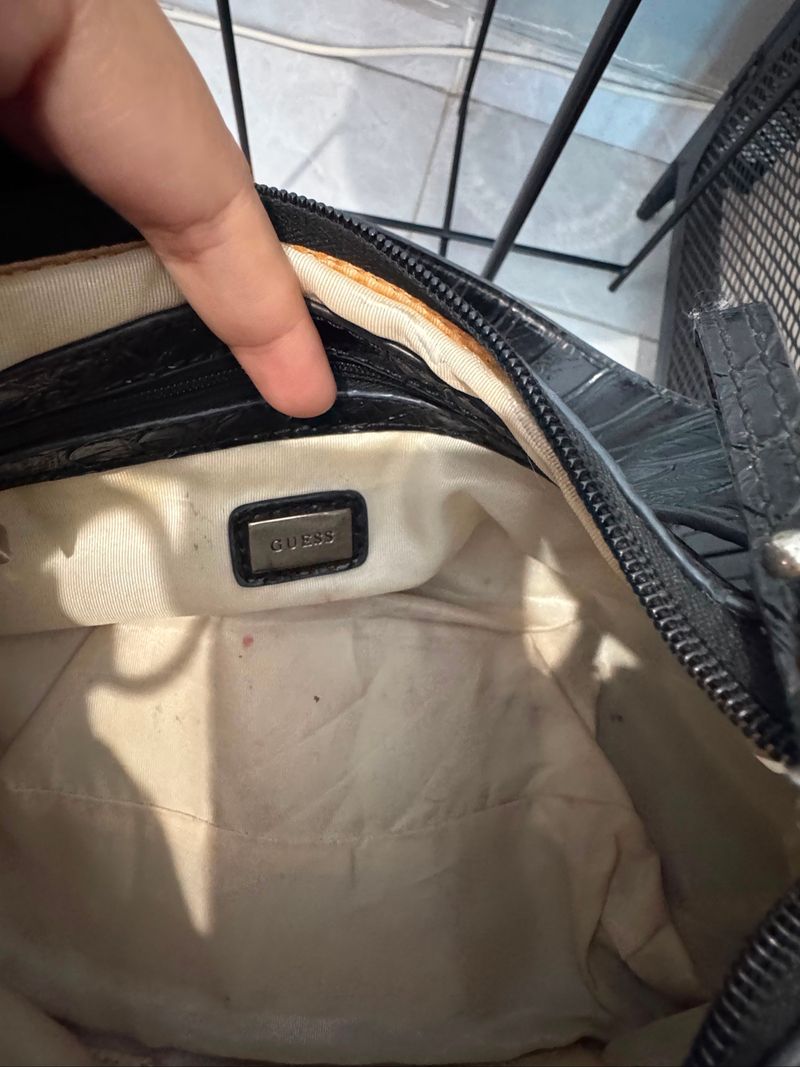 GUESS Vintage Croco Shoulder Bag, foto 6
