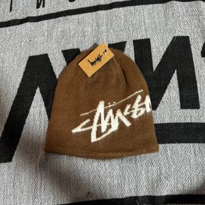STUSSY BRUSHED OUT STOCK SKULLCAP BEANIE HAT