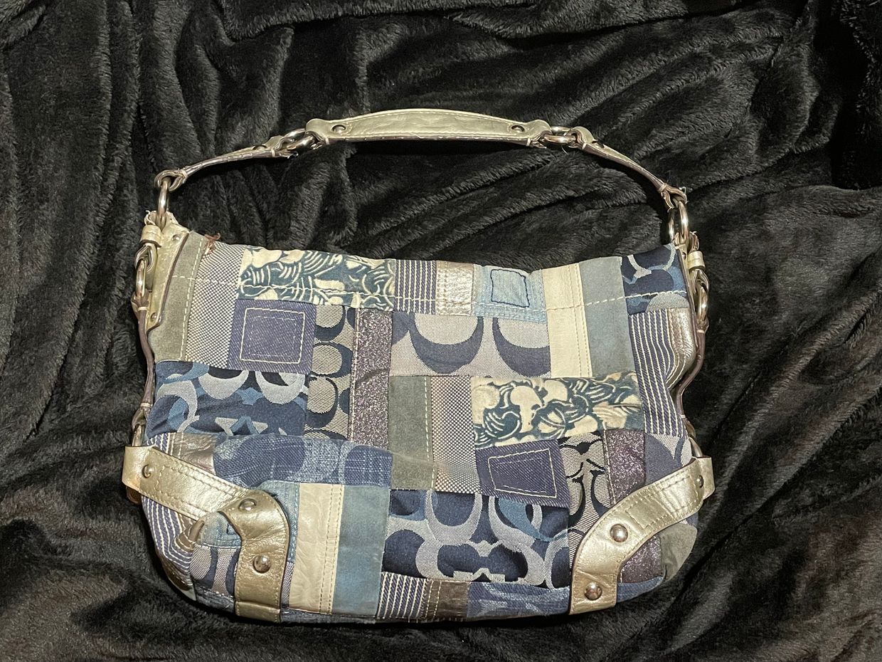 Y2k Patchwork Bag Coach Handbag | TikTok 00s COACH Handbag