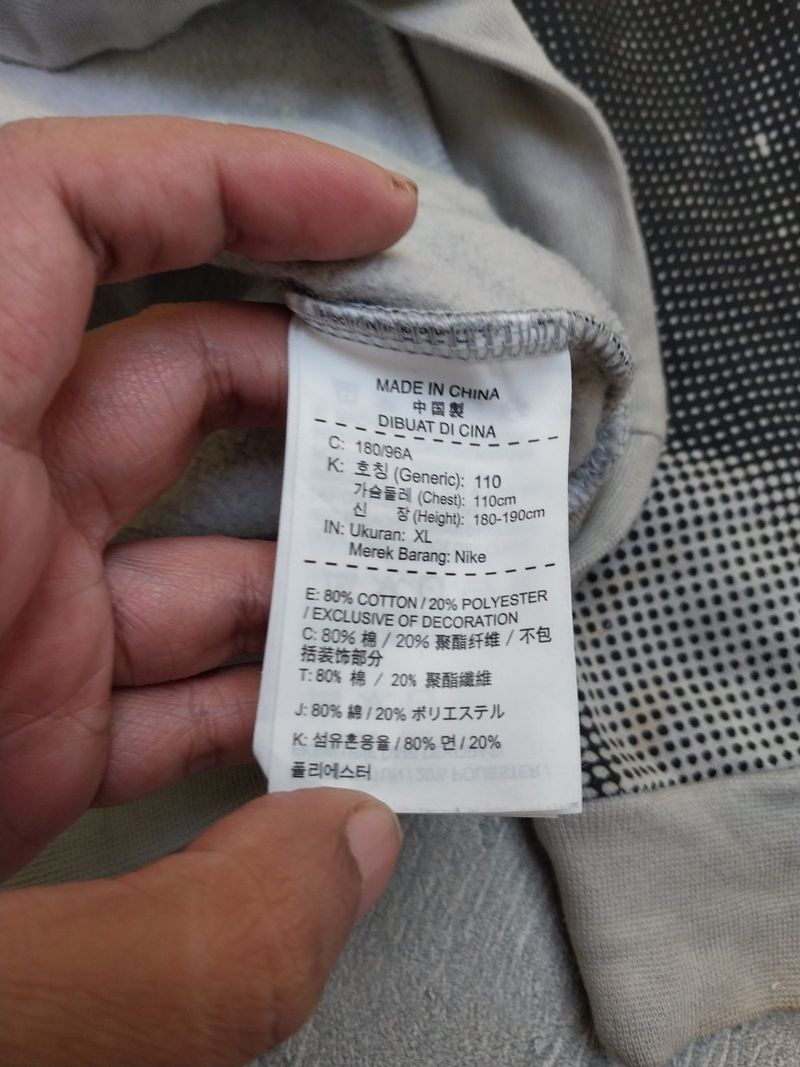 Crewneck Jordan Legacy Tinker Grey AOP, foto 6
