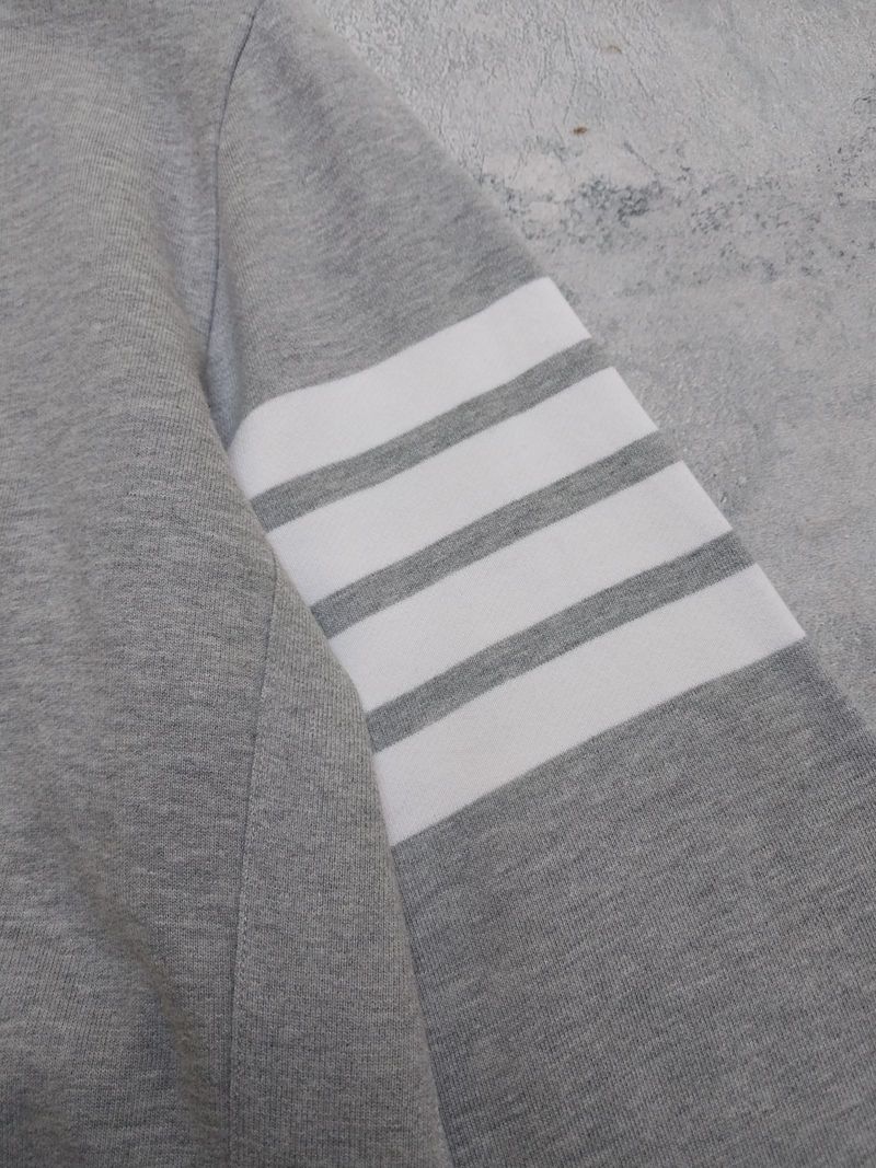 Thom Browne 4 Bar Crewneck Grey, foto 4