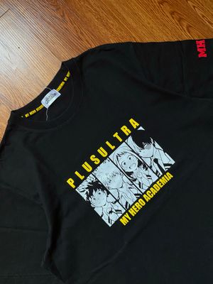 Kaos Art Hitam PU My Hero Academia