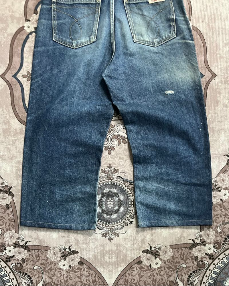 Calvin Klein Loose Baggy Fadding Jeans size 30, foto 7