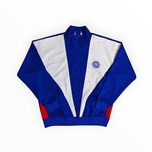 Jaket Tracktop Halfzip Vintage Colourblock