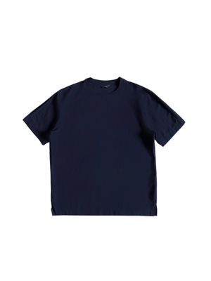 AND Z textured lightweight s/s tee navy kaos short sleeve