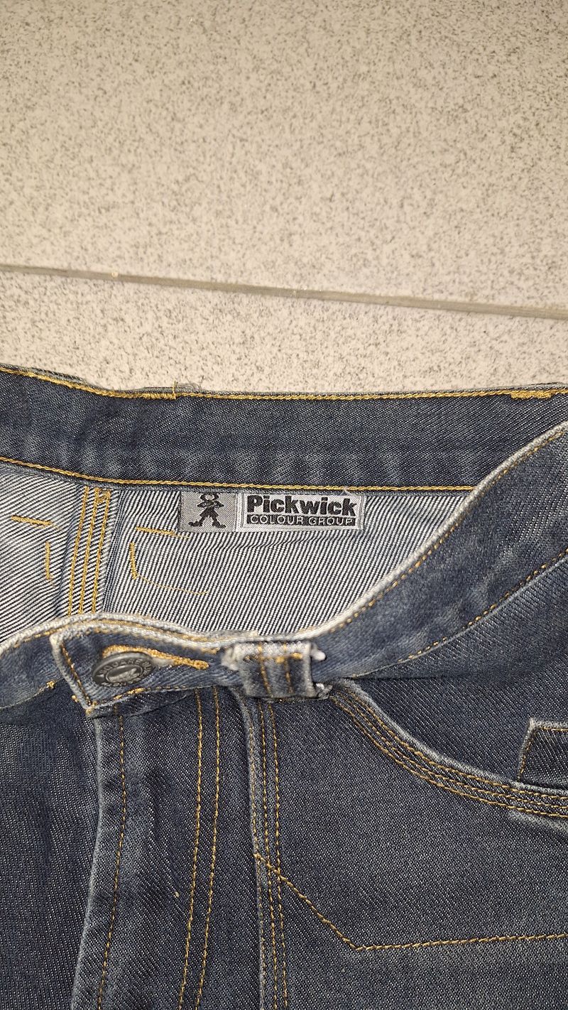 Y2K Jeans Pria navy black, foto 3