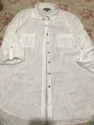 Casual T-shirt Wanita white
