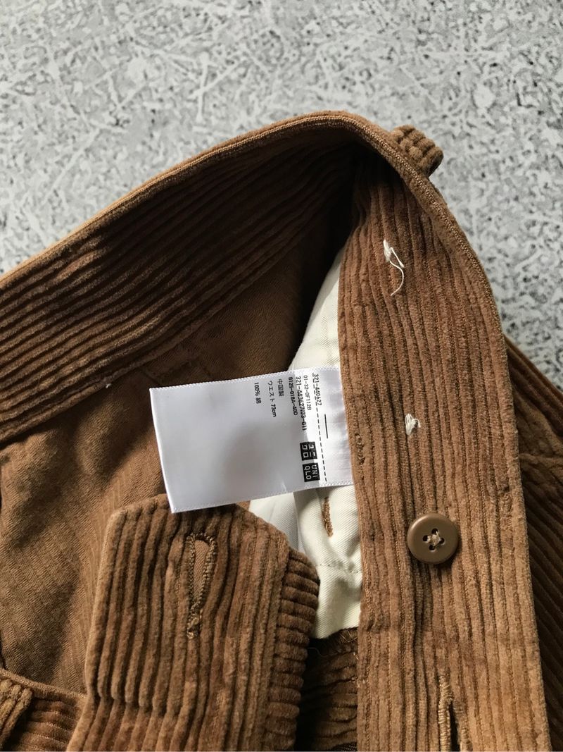Uniqlo u carpenter pants corduroy, foto 8