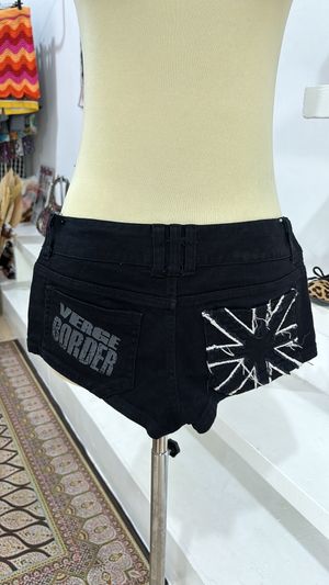 Vintage Y2K Short Wanita black
