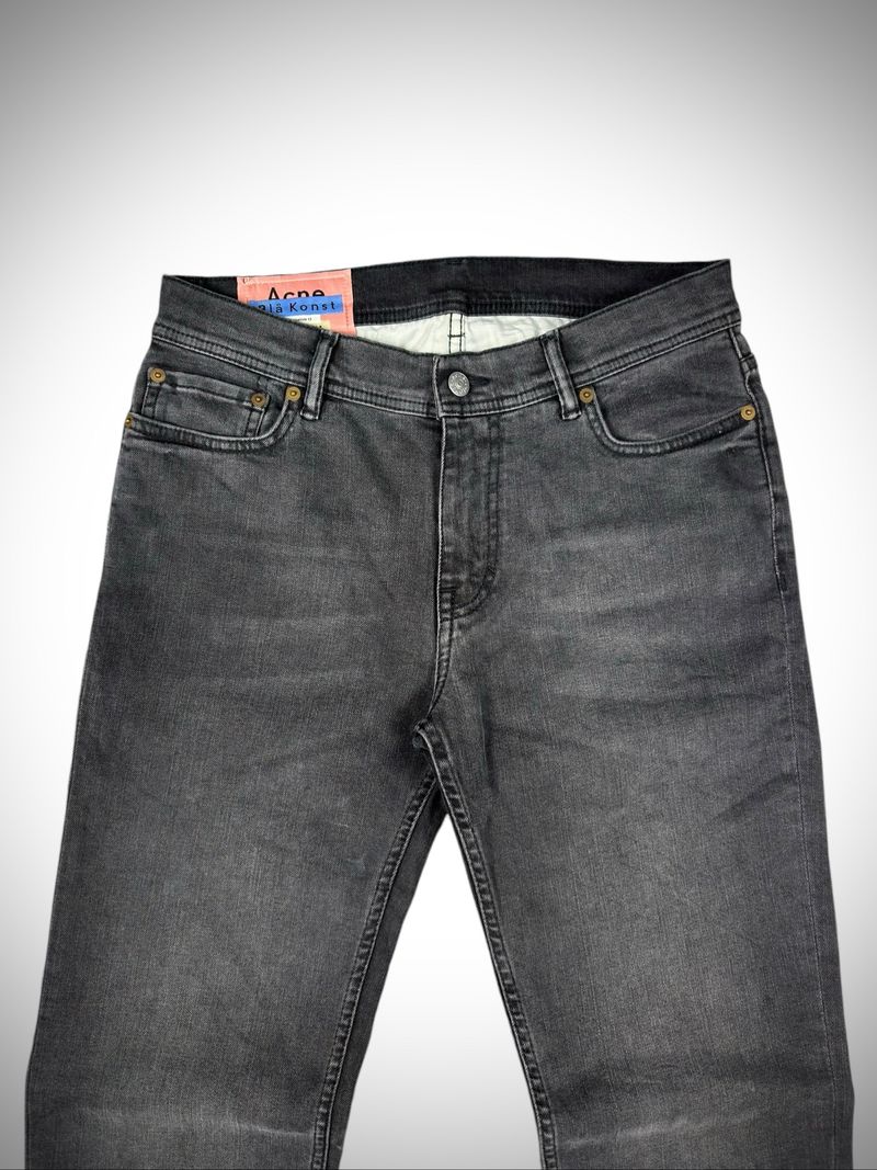 Acne Studios Bla Konst - Black Washed Jeans, foto 3