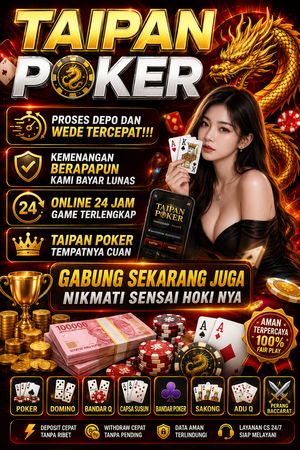🔥 TAIPANPOKER – Situs Game Online Favorit yang Banyak Dicar