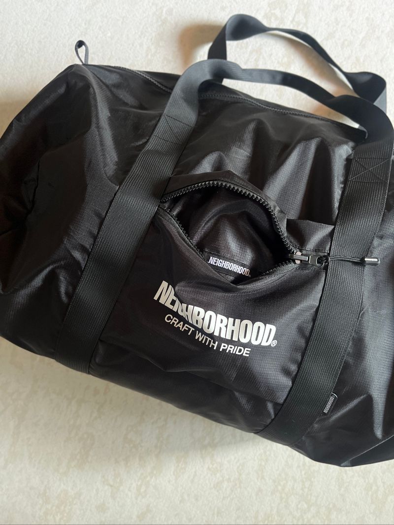 NEIGHBORHOOD Pocketable Boston Bag, foto 5