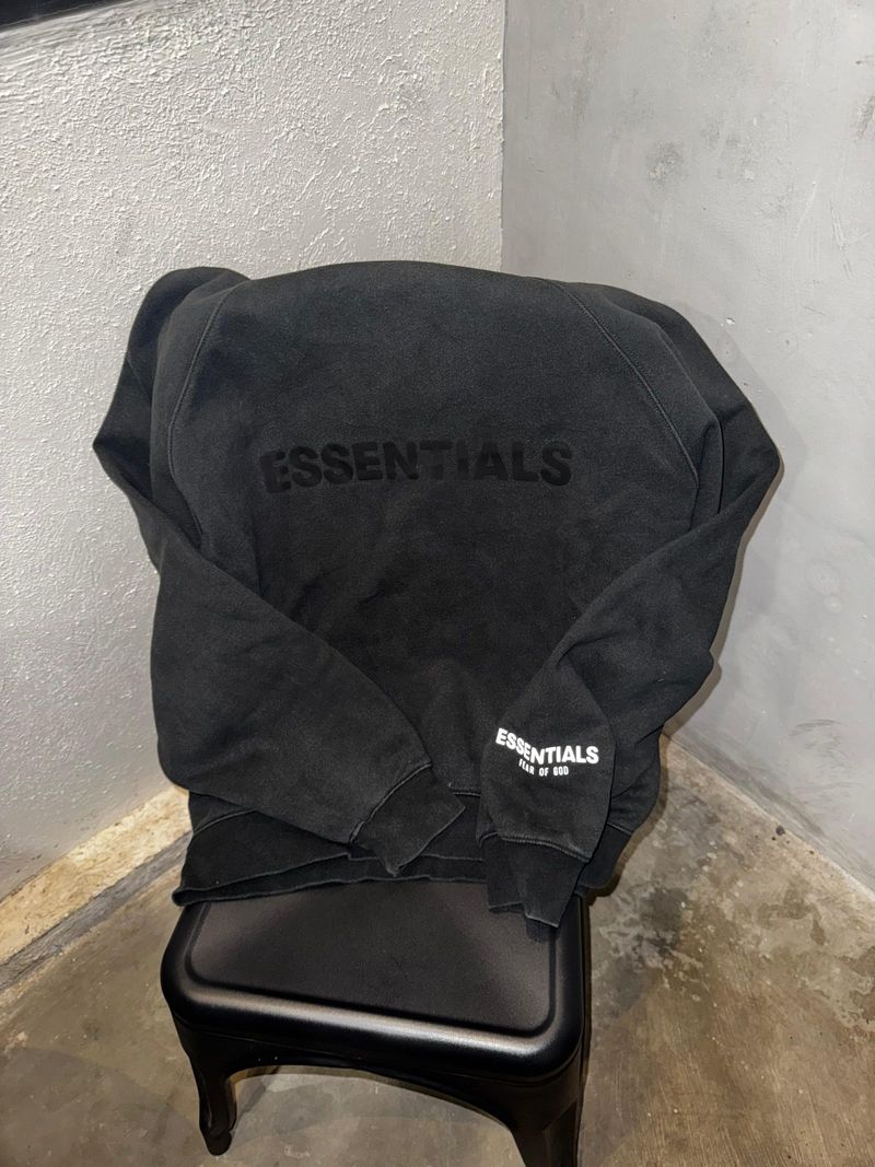 Essentials Crewneck Charcoal Colour, foto 3