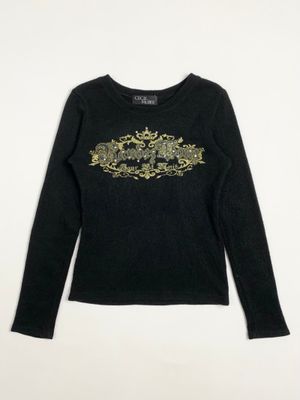 Y2k Cecil Mcbee Poem Goth Longsleeve Made In Japan