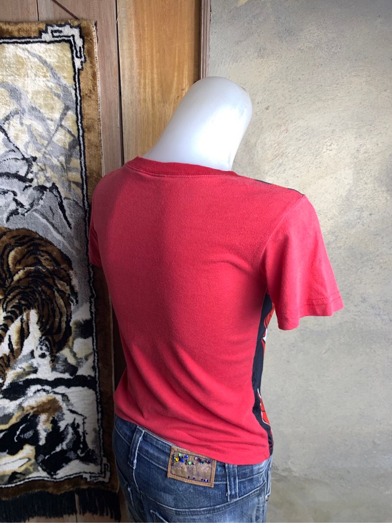 Spiderman Red Comic Graphic Fitted Baby Tee (XS), foto 3