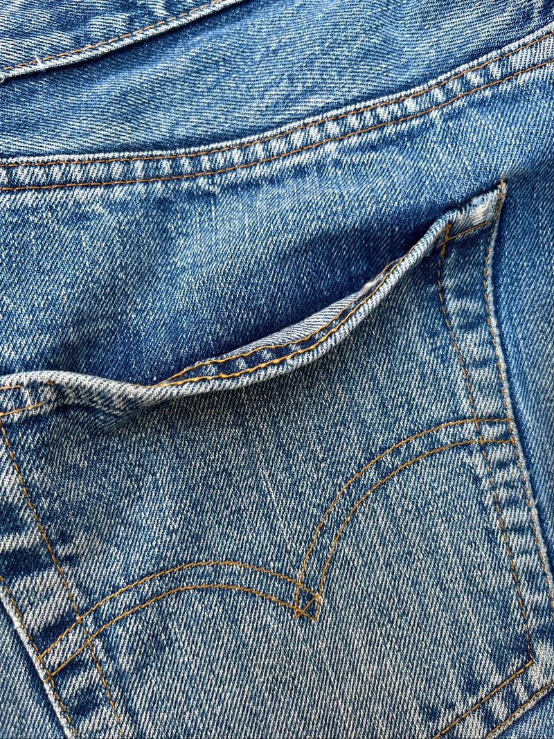 1970s Levi's 501 66 redline, foto 8