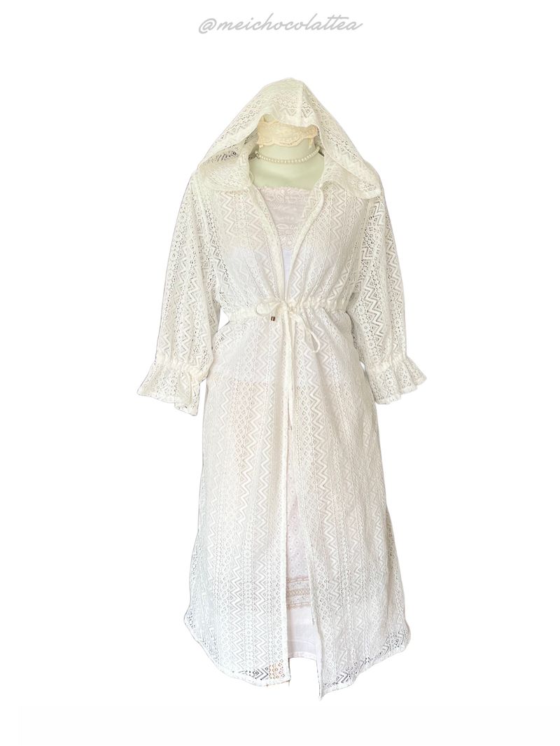 hooded lace look, foto 2
