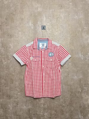 Kemeja anak Gingersnaps motif kotak-kotak_Size 14