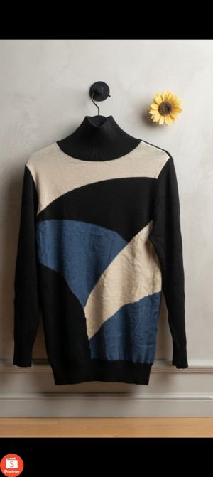 Baju turtle rajut lengan panjang