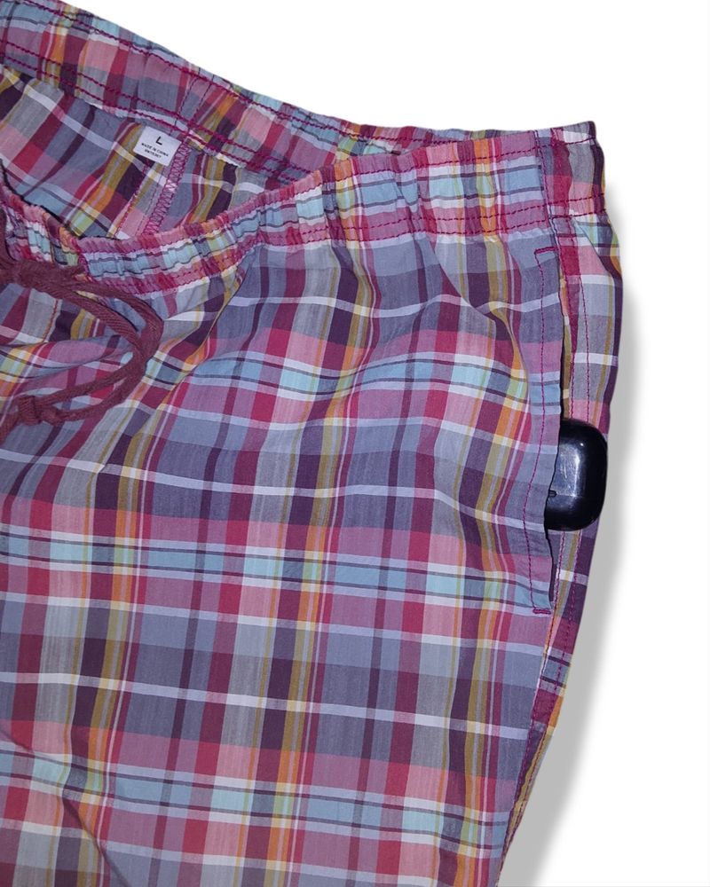 Shorts Plaid Uniqlo - Size L, foto 3