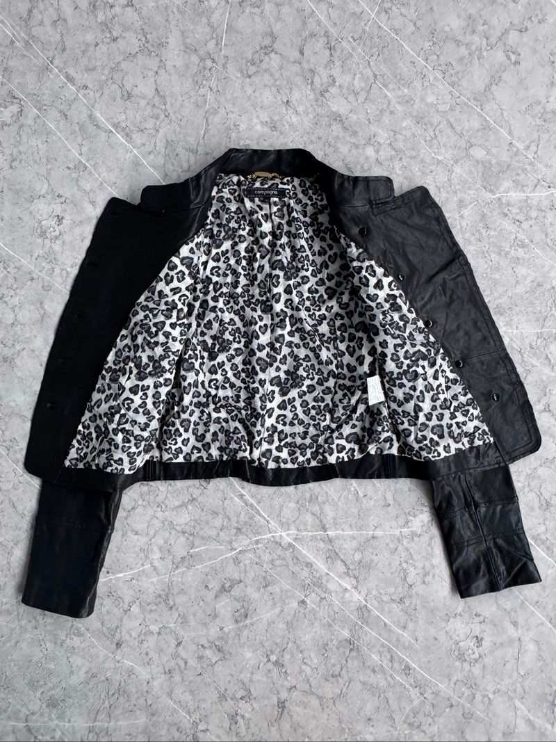 COMPAGNA Leather Jacket, foto 3