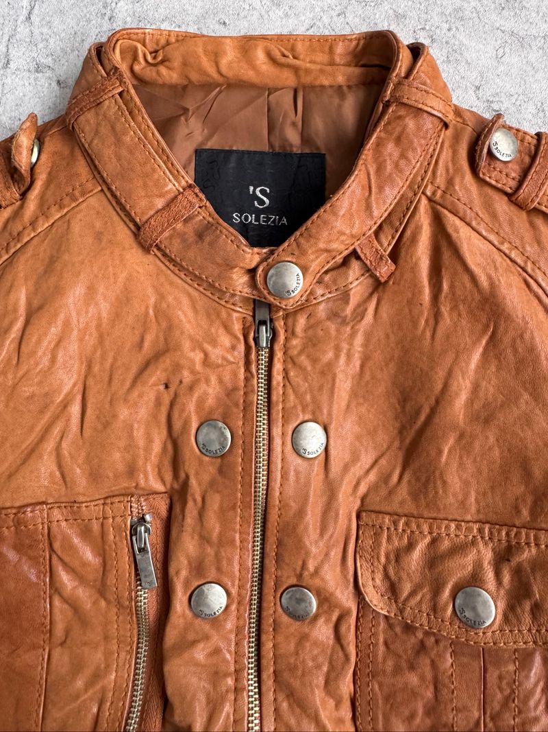 SOLEZIA Leather Jacket, foto 5