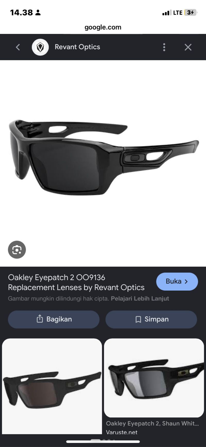 kacamata oakley police, foto 6