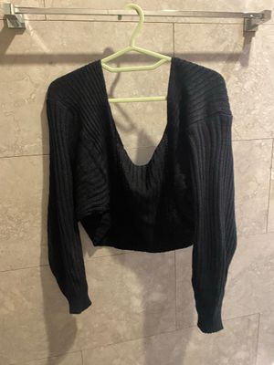OFF SHOULDER CARDIGAN