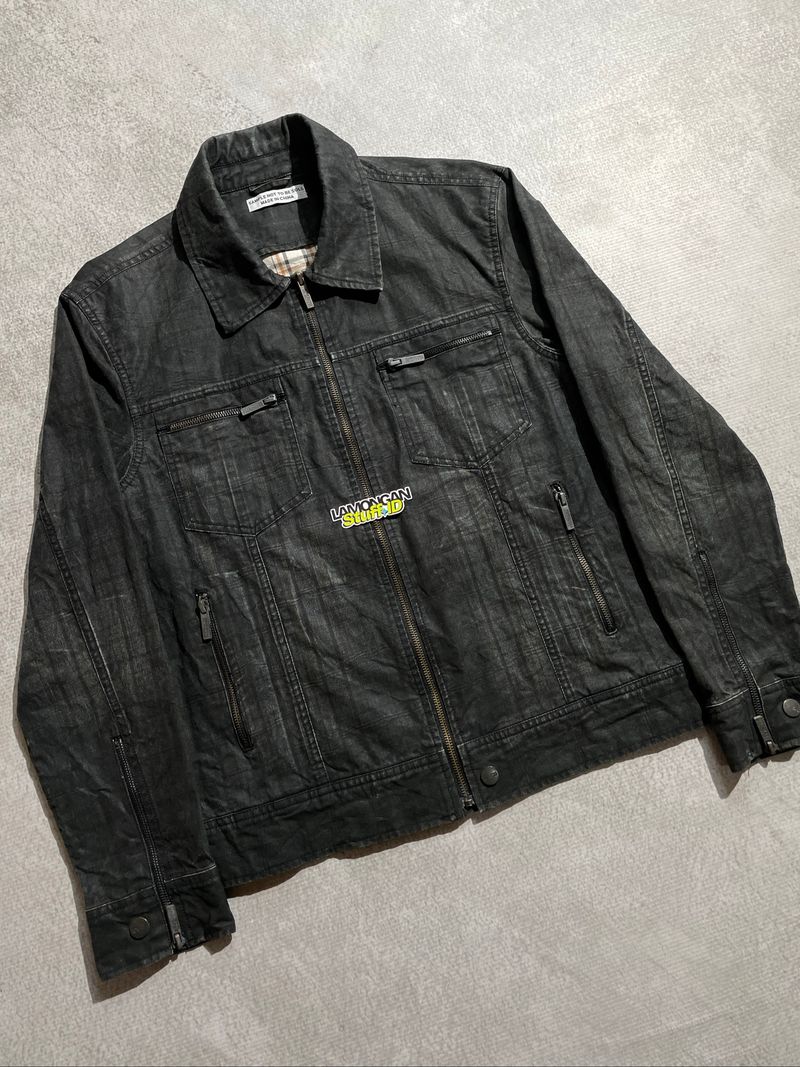 Kenneth cole reaction solid cotton canvas outer jacket (samp, foto 2
