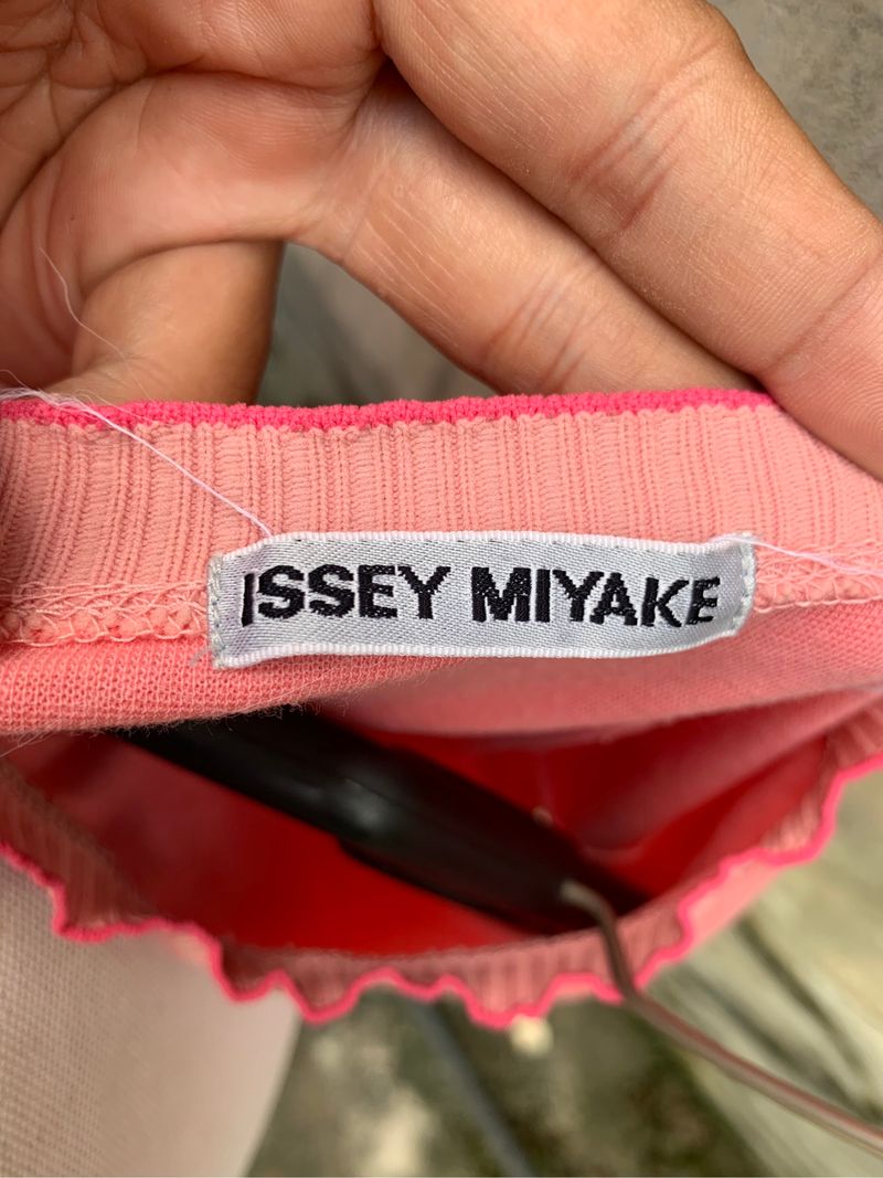 Vintage Issey Miyake Pink Tee, foto 3