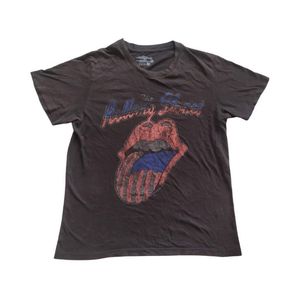 THE ROLLING STONES - CRACK DESIGN T-SHIRT| OFFICIAL MERCHAND