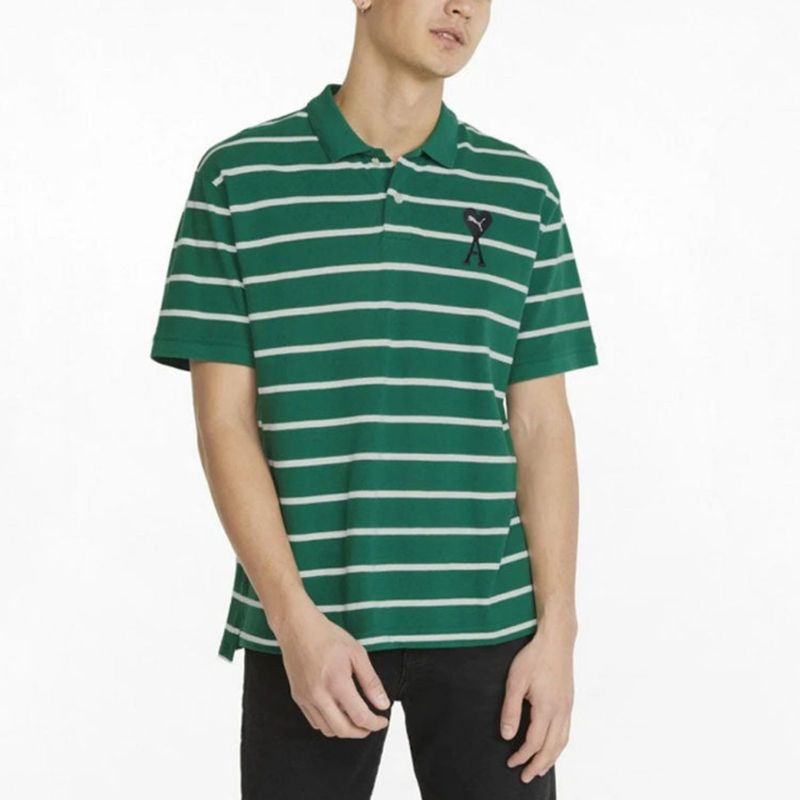 AMI x PUMA polo shirt - Green, foto 2