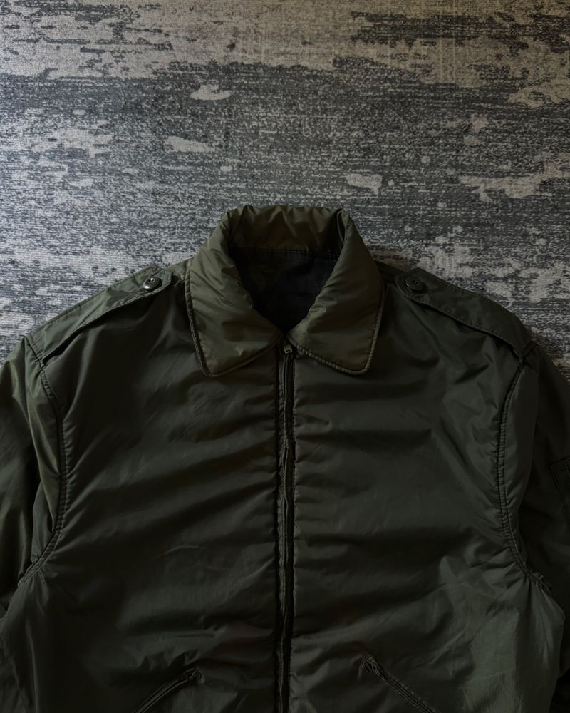 Vintage Military Camo Ripstop Reversible Bomber Jacket, foto 9